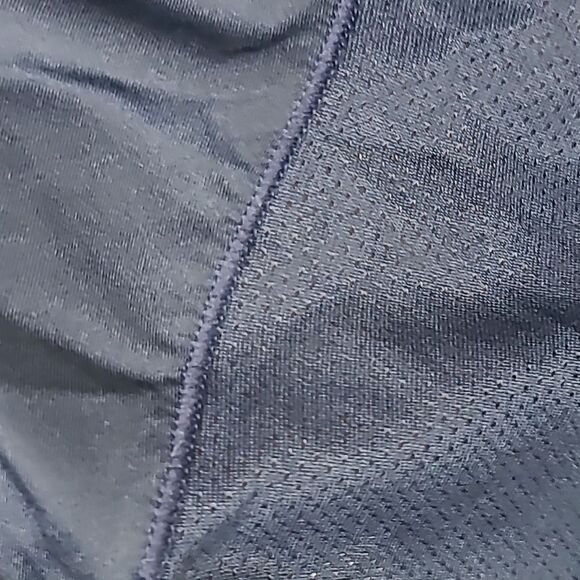 Under Armour T-Shirt MK1 Graphic HeatGear Fitted Navy Blue Green Athletic Jersey - Picture 5 of 8